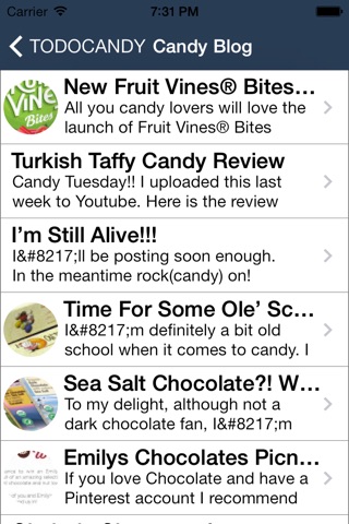 Todo Candy - All Candy Reviews screenshot 3