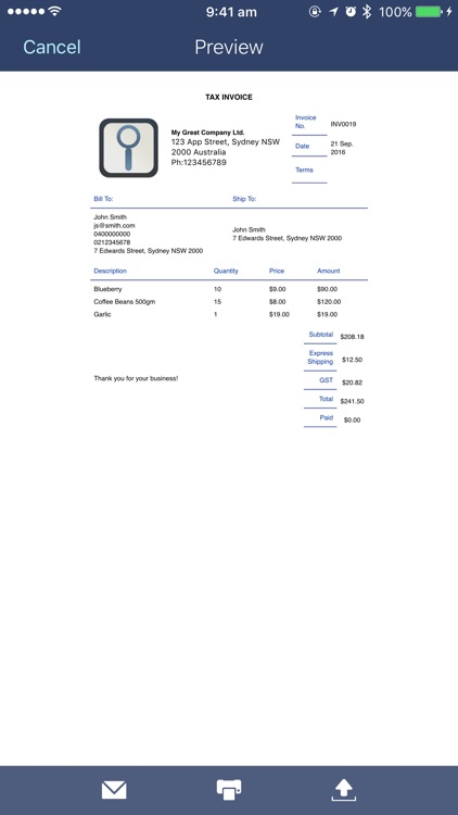 Invoice Professional 3 screenshot-4