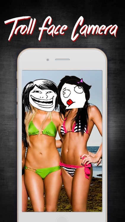 Troll Face Camera - Funny Rage Faces Comics Editor