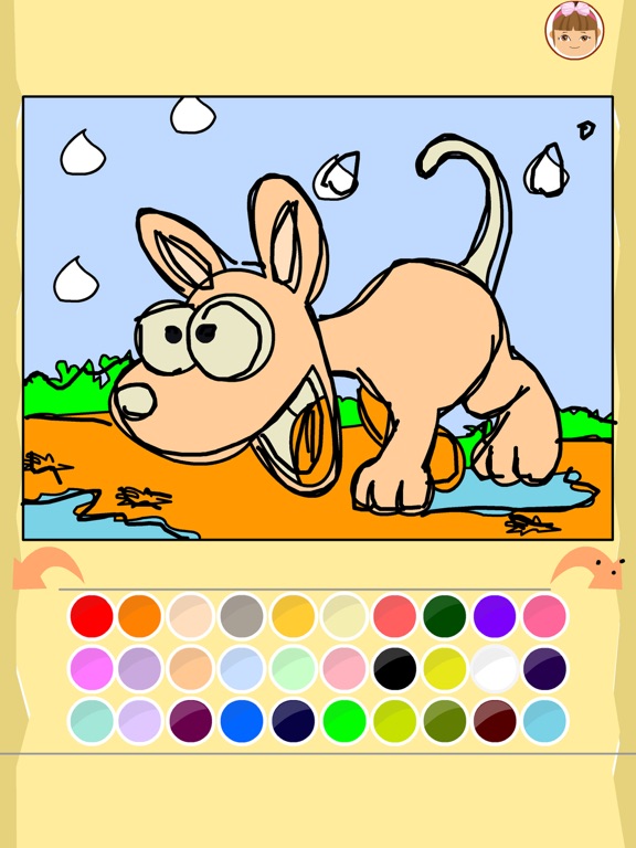 How to draw dog-Baby Simple Drawings screenshot 2