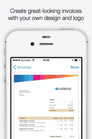 Easy invoicing & accounting screenshot 2