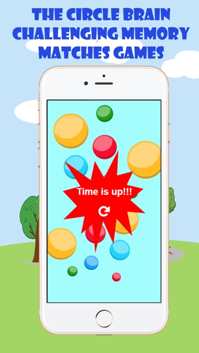 Color circle matching memory game for preschoolers 1.0.0 IOS -