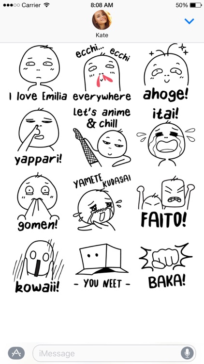 Otaku Lingo stickers screenshot-4