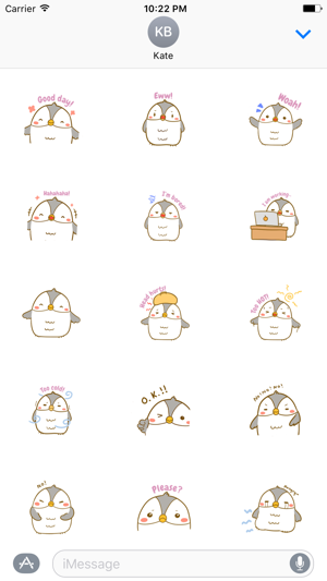 Chubby Penguin Sticker(圖1)-速報App