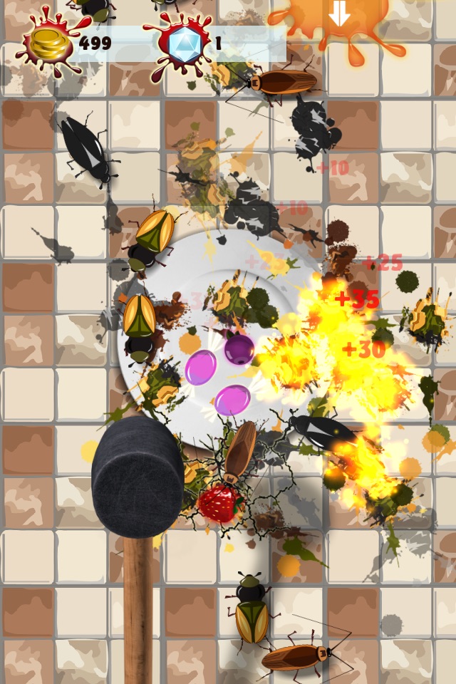 Food Defense - Bug smasher screenshot 4