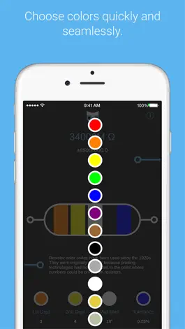 Game screenshot Resistor Color Coder hack