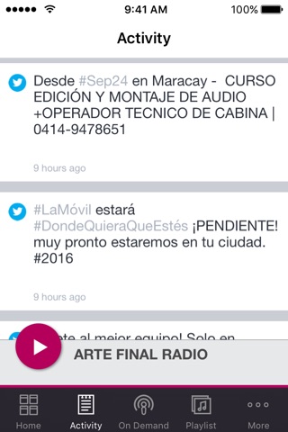 ARTE FINAL RADIO screenshot 2