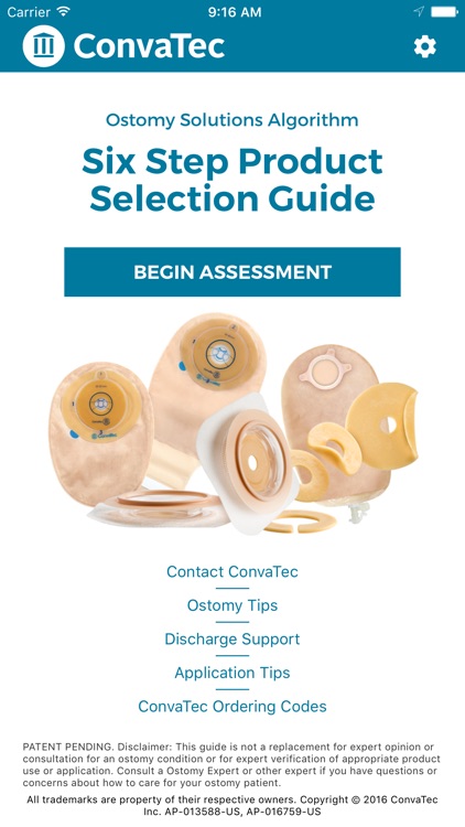 ConvaTec Ostomy Solutions Algorithm