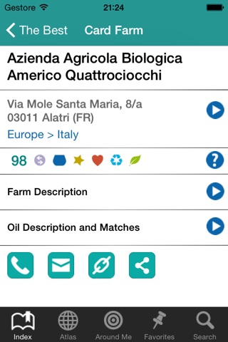 Flos Olei 2015 Italy screenshot 4