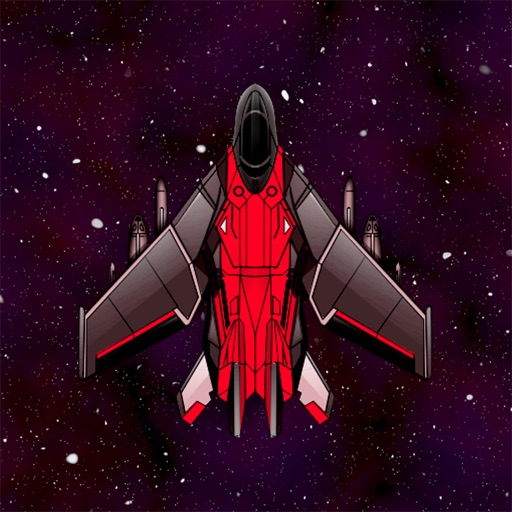 Space Jetplane Icon