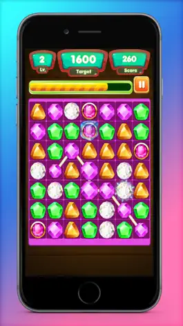 Game screenshot Jewels Link Puzzle Game - Удивительный Jewel Mania hack