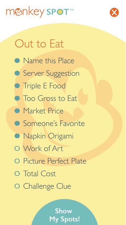 Monkey Spot Scavenger Hunts
