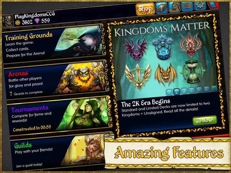 Kingdoms CCG™ screenshot-4