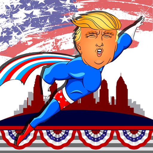 American Super Hero: Trump version Icon