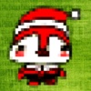 Cute Pixel Art Christmas Stickers
