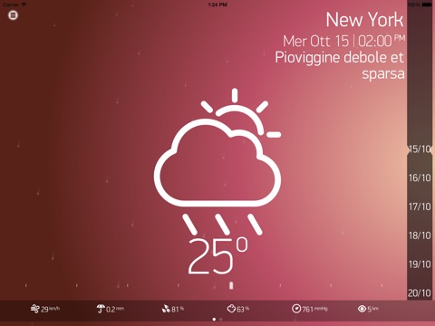 Weather Book for iPad screenshot 3