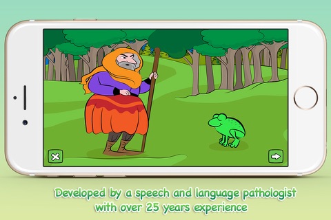 Frog Game 3 - sounds for reading screenshot 2