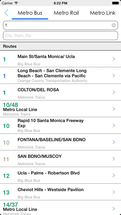 Transit Tracker - Los Angeles (METRO) screenshot-4