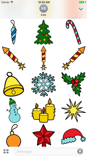 Christmas Stickers Pack 3 - Weihnachten - Noël(圖1)-速報App