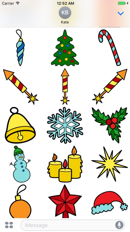 Christmas Stickers Pack 3 - Weihnachten - Noël