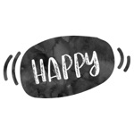 Happy Thoughts and Encouraging Words BW