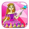 Coloring Page Princess Fairy Beautiful Game Free