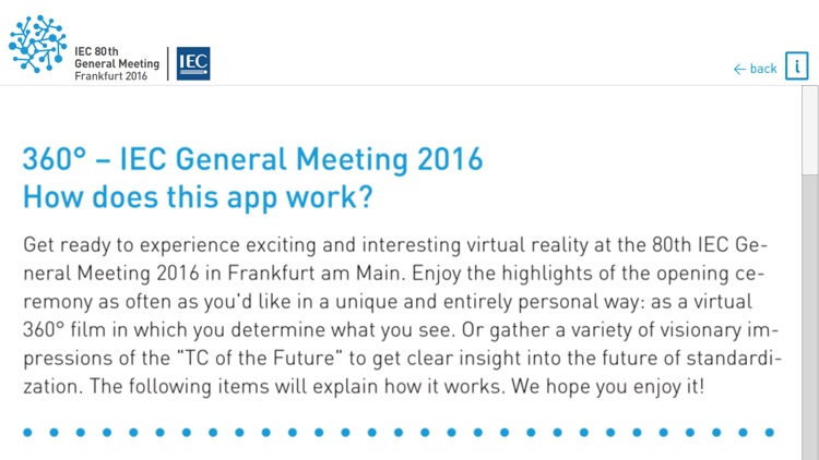 360° – IEC General Meeting 2016