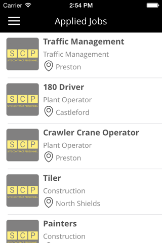 Site Contract Personnel screenshot 3