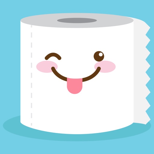 Cute Toilet Paper Stickers icon