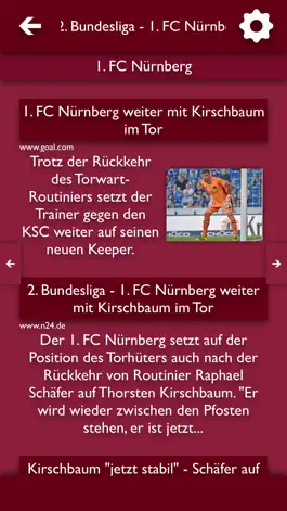 Game screenshot ATN - Alle Nachrichten für 1. FC Nürnberg apk