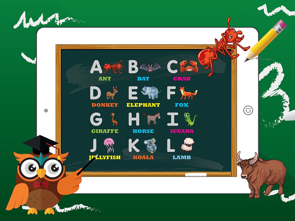 ABC Animals Alphabet Dot - Learn to Write For Kids screenshot 4