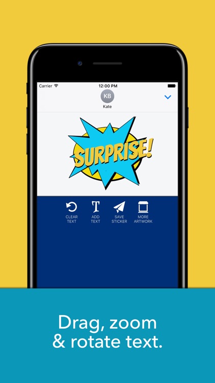 Speech bubbles - Create custom text stickers screenshot-3