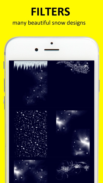 Snow camera - Christmas photo editor free screenshot 3