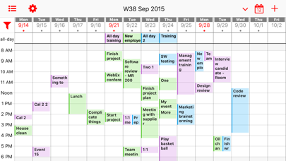 Week Calendar Pro Screenshot 3