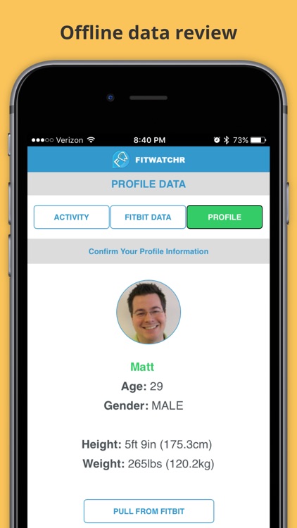 Fitwatchr: Advanced Activity Tracker for Fitbit