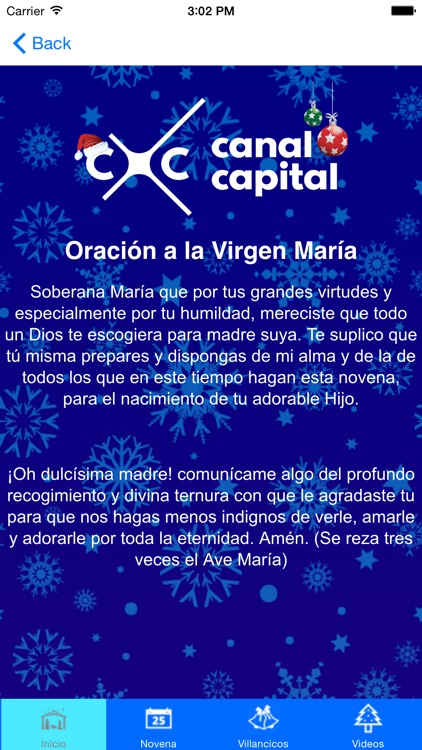 Novena Navideña Canal Capital screenshot-3