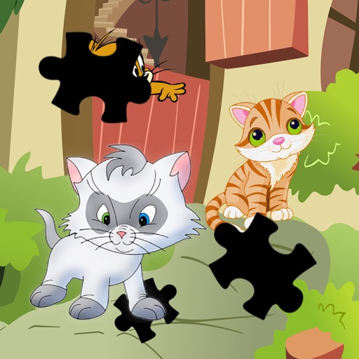 Kitty Cat Jigsaw Games Tom Jerry Puzzle Edition icon