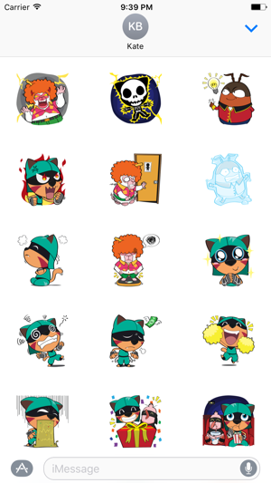 Pororo Cat and friends sticker pack for iMessage(圖2)-速報App