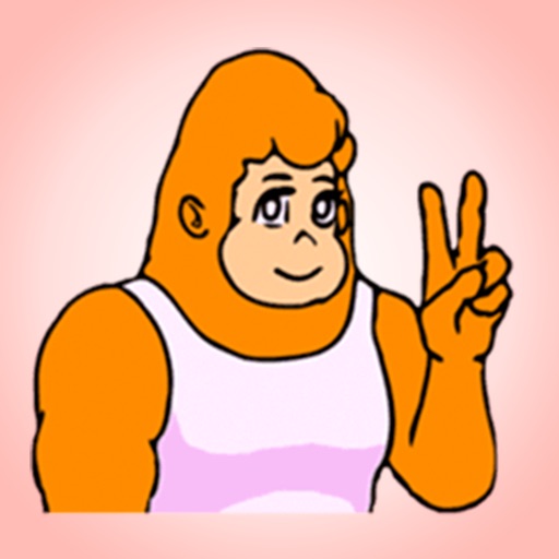 Housewife Gorilla - Stickers for iMessage icon