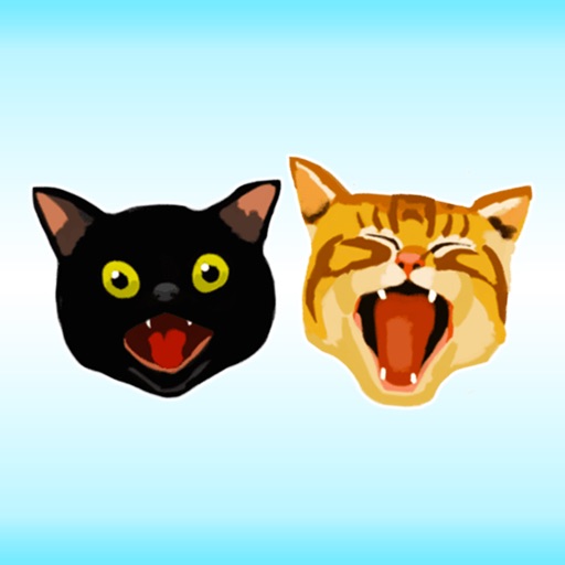 Scary Cat Face Stickers icon