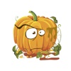 Ugly Pumpkin Sticker Pack - Emoji Face Compilation