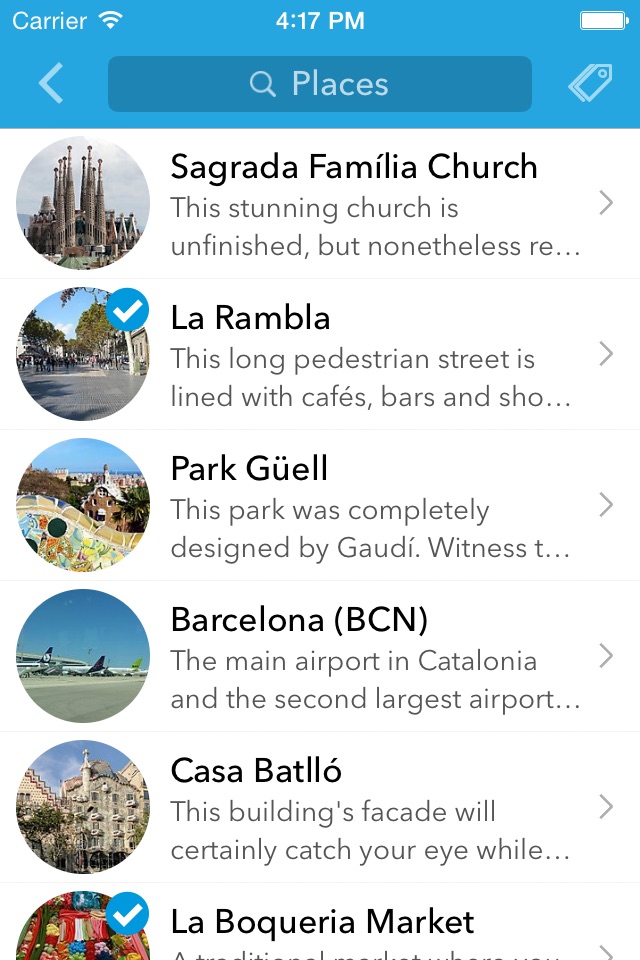Barcelona Offline Map & City Guide screenshot 3