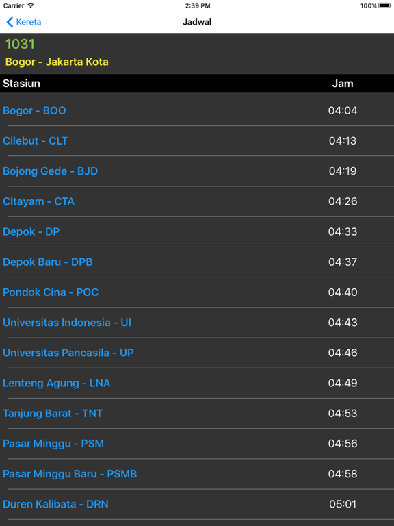 Info Jadwal KRL Kereta Listrikのおすすめ画像4