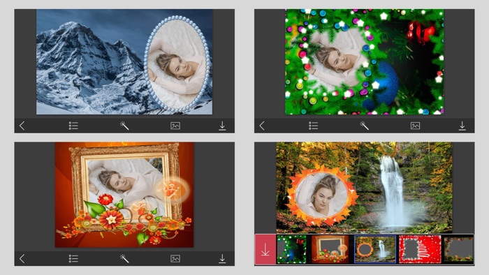 Winter HD Frame - Creative frames Maker