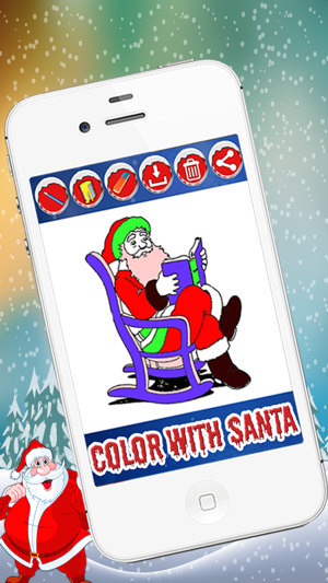 Christmas Coloring  Game For Kids & Adults(圖2)-速報App