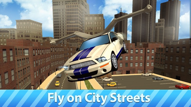 Flying Car Driver Simulator 3D(圖3)-速報App