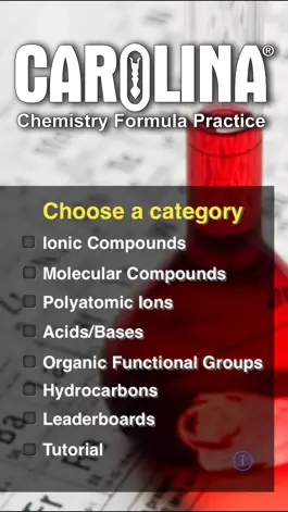 Game screenshot Chemistry Formula Practice mod apk