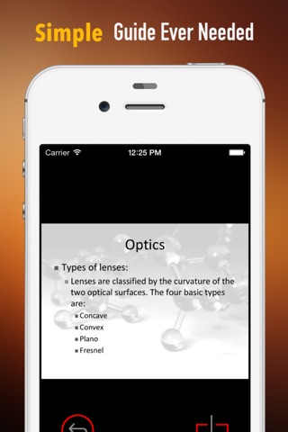 Optics Glossary: Cheatsheet with Study Guide screenshot 2