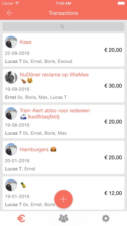 WieMee - Cost sharing made easy