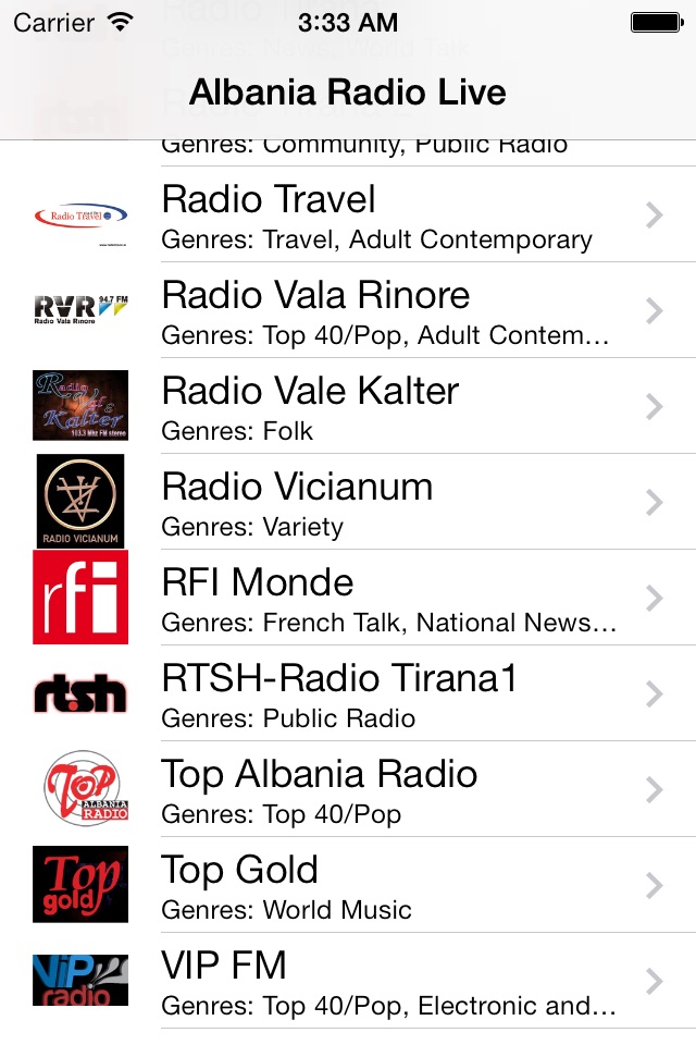 Albania Radio Live (Shqipëri) screenshot 2